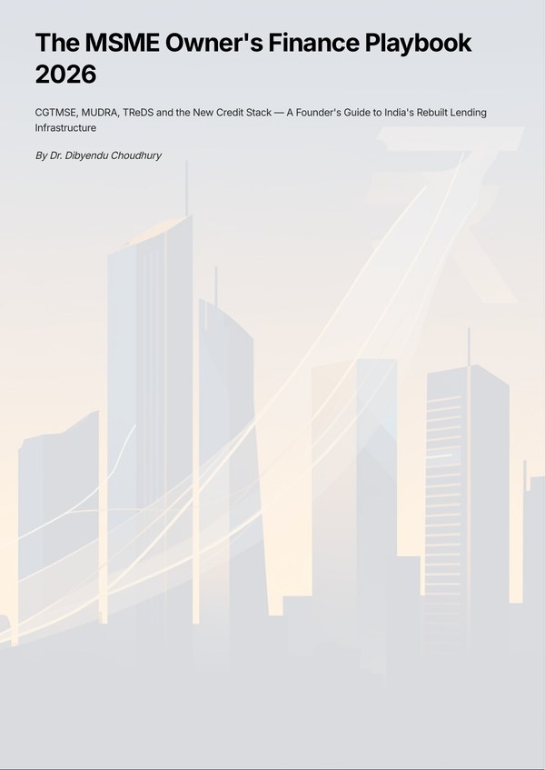 The MSME Owner's Finance Playbook 2026 cover