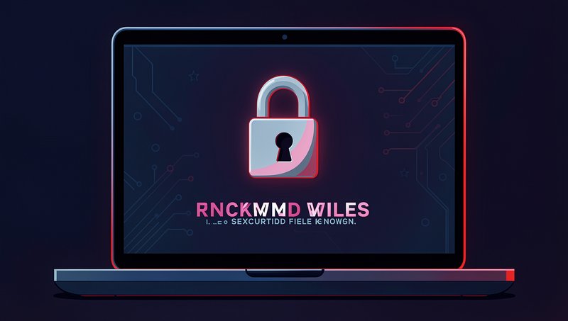 How a ransomware attack unfolds on a locked computer